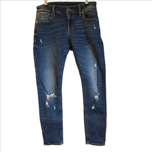 Miss Me Womens 25 Easy Ankle Skinny Distressed Jeans